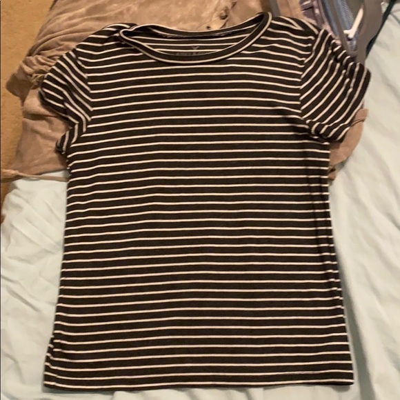 American Eagle Striped Top - Picture 1 of 2